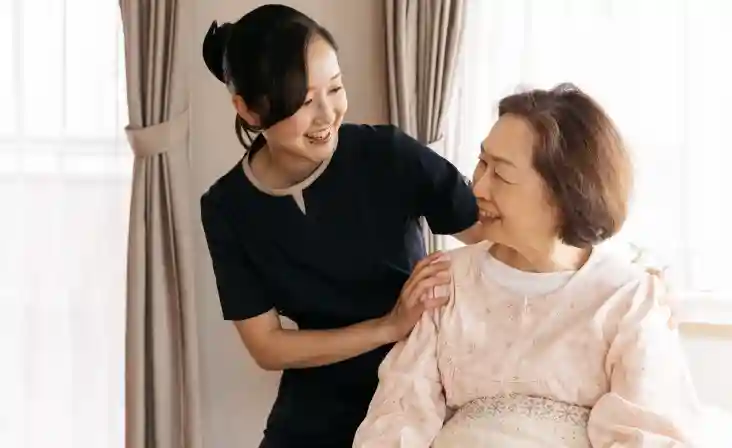 Nurse watching over patient
